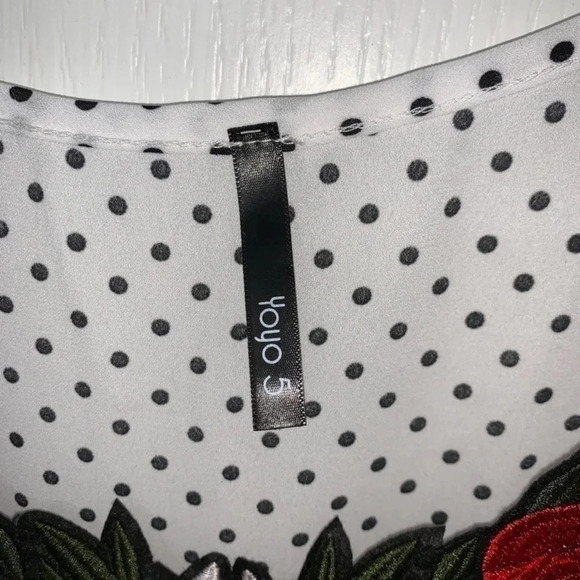 Polkadot Floral Top - Picture 7 of 8